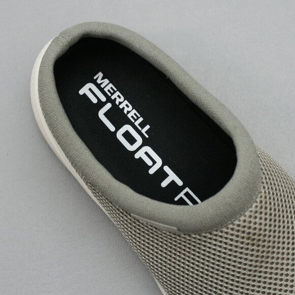 MERRELL Ladies 9.5 Wide Encore Breeze 5 Aluminum Taupe Mesh Shoes Clogs J005510W - Picture 7 of 12